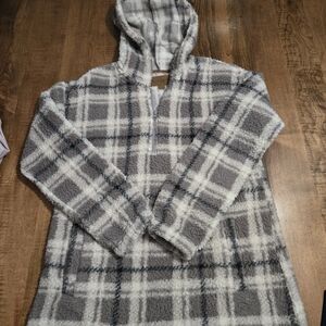 Koolaburra By Ugg Gray and Cream Fleece Jacket